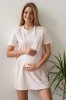 Платье для беременных и кормящих 4242262 персиковый крем
