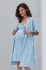Халат для беременных и кормящих Paola голубой