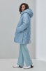 Тепла куртка Akari для вагітних - блакитна
