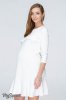 Платье для беременных и кормящих Simona молочный