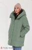 Стильна зимова куртка для вагітних Kimberly полин