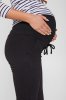 Спортивні штани для вагітних демі чорний