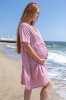 Сарафан Porto для беременных и кормящих - розовый