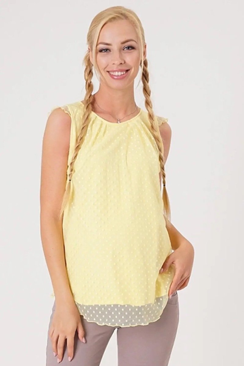 Блуза для вагітних 4097280 жовта