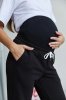 Демисезонные спортивные штаны для беременных Frankfurt - черные