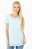 Блуза для вагітних 3093074 блакитний