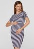Платье Barcelona для беременных и кормящих мини - синий