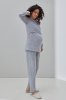 Теплий костюм Hygge для відпочинку для вагітних і годуючих мам - сірий