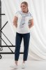 Сині вільні штани MOM для вагітних Sheldon