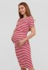 Платье для беременных и кормящих Barcelona - красный в белую полоску