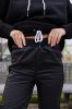 Теплые штаны Sligo для беременных из плащевой ткани - Черный