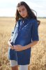 Блуза для вагітних 898411 синій варіння 3