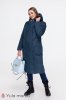 Пальто для беременных Tokyo синий+голубой