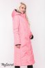 Пальто для вагітних Tokyo чорно-рожеве