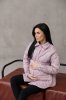 Демісезонна куртка-сорочка для вагітних 2в1 Alabama - пудра