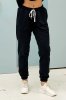 Демисезонные спортивные штаны Shanghai для беременных - чёрные