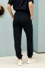Демісезонні спортивні штани Shanghai для вагітних - чорні