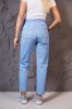 Джинси мом для вагітних Monton - блакитні