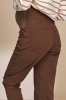 Стильные брюки МОМ для беременных Lone кава