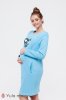 Платье для беременных и кормящих Milano голубое