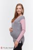 Джемпер для беременных и кормящих Siena розовый