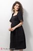 Платье Aurora для беременных и кормящих - черный