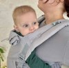 Лляний ерго рюкзак з народження Adapt світло-сірий (0-18 міс)