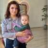 CoolHip бузковий - слінг на стегно