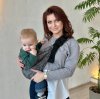 CoolHip сірий Leaf переноска на стегно