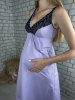 Ночная рубашка для кормящих и беременных Camilla лаванда