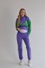 Спортивный костюм для беременных и кормящих Margo фиолет-трава