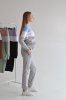 Спортивний костюм для вагітних та годуючих DM-23 сірий