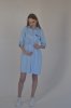 Платье для беременных и кормящих Emilie голубое