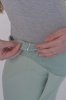 Базовые брюки для беременных Sara фисташка