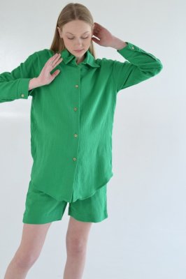 Сорочка для вагітних Sofa зелена