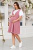 Cарафан Rome для беременных и кормящих - розовый