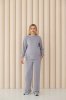 Спортивні штани палаццо для вагітних (демі) Denver - сіро-бузковий