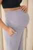 Спортивні штани палаццо для вагітних (демі) Denver - сіро-бузковий