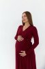 Платье для беременных и кормящих Bondy - Бордовое