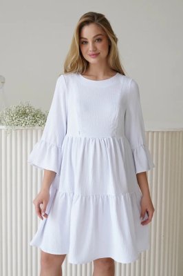Літні сукні для вагітних і годуючих 1459735 білий