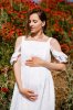 Сукня для вагітних та годуючих мам 2710753 біла