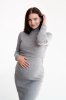 Платье для беременных и кормящих 4217133 серый