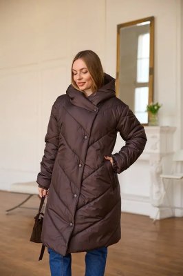 Зимняя куртка 2в1 Malmo - Шоколадный